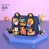  Túi đeo chéo cao cấp Form hình hộp YOME YC22 - 5017A ( Xanh hải quân ) 