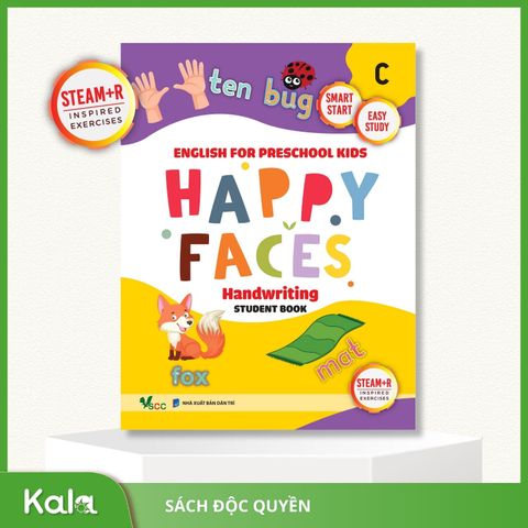  HAPPY FACES - NỤ CƯỜI HẠNH PHÚC LEVEL C - 5-6 tuổi 
