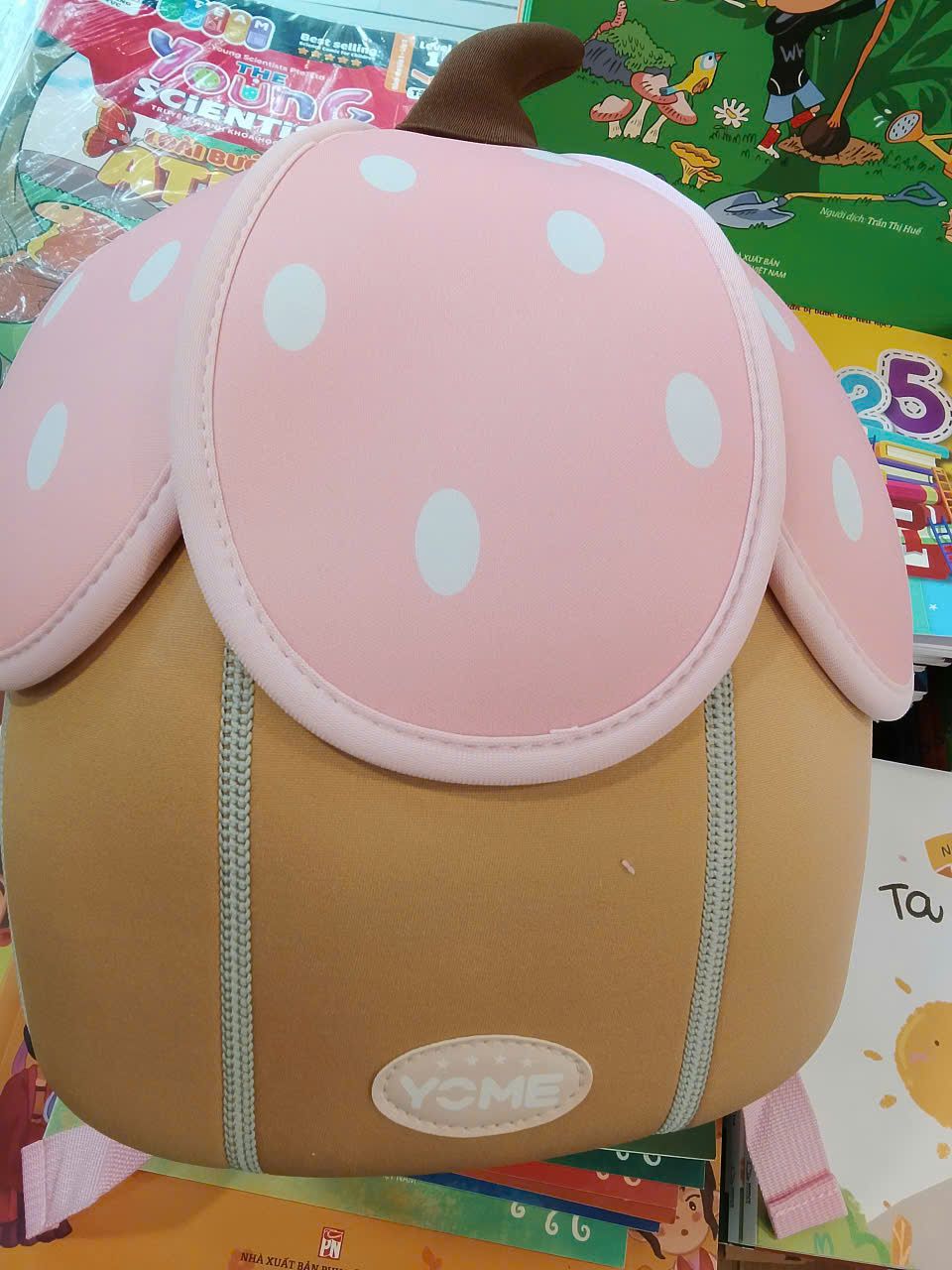  Balo Mầm Non YOME YC25 - 5050B ( Dâu hồng ) 