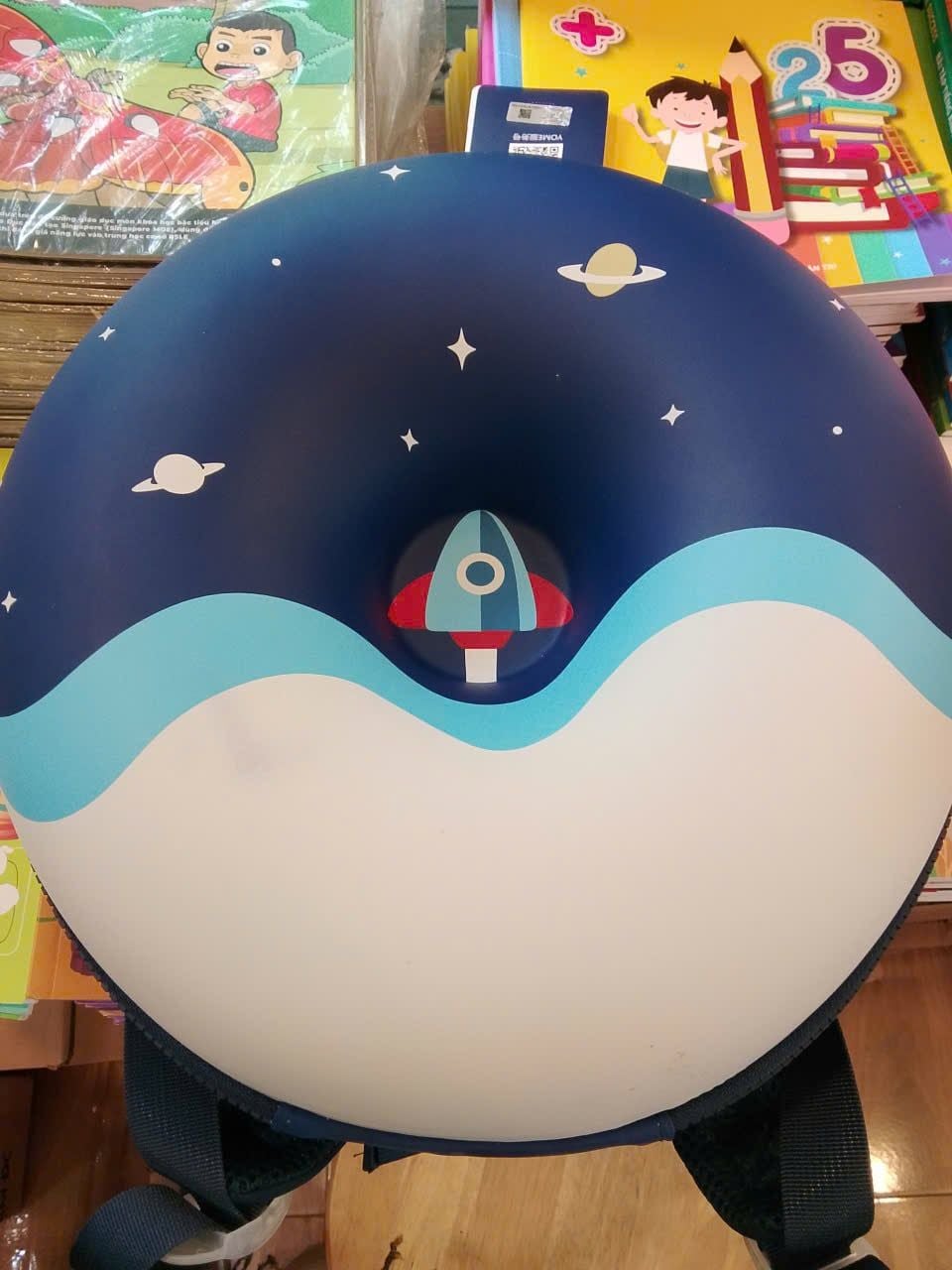  Balo Mầm Non YOME cao cấp YC20 - 5585B ( Bánh Donut Vũ trụ ) 