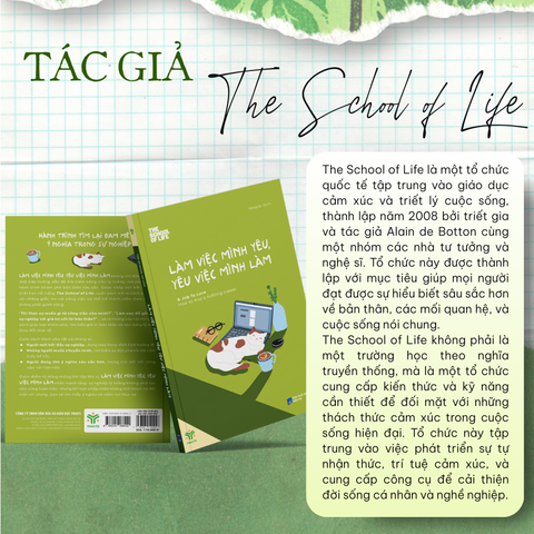  Làm việc mình yêu , yêu việc mình làm 