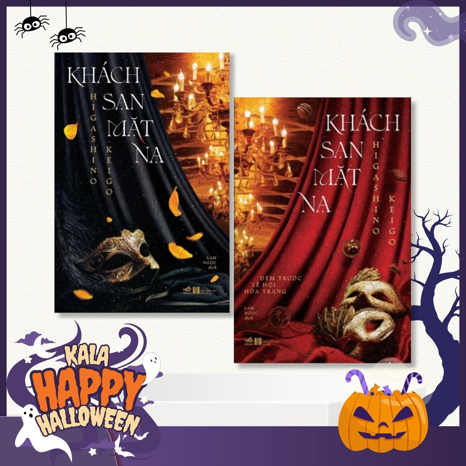  Combo Trinh Thám Halloween – Khách sạn mặt nạ 