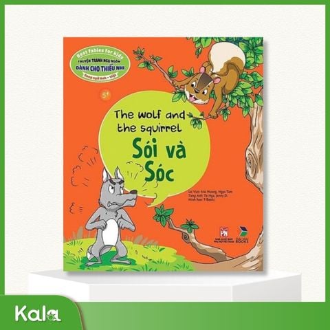  Truyện ngụ ngôn dành cho thiếu nhi (song ngữ) - Sói và sóc 