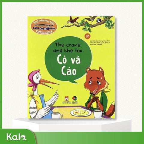  Truyện tranh ngụ ngôn dành cho thiếu nhi - Cò và cáo 
