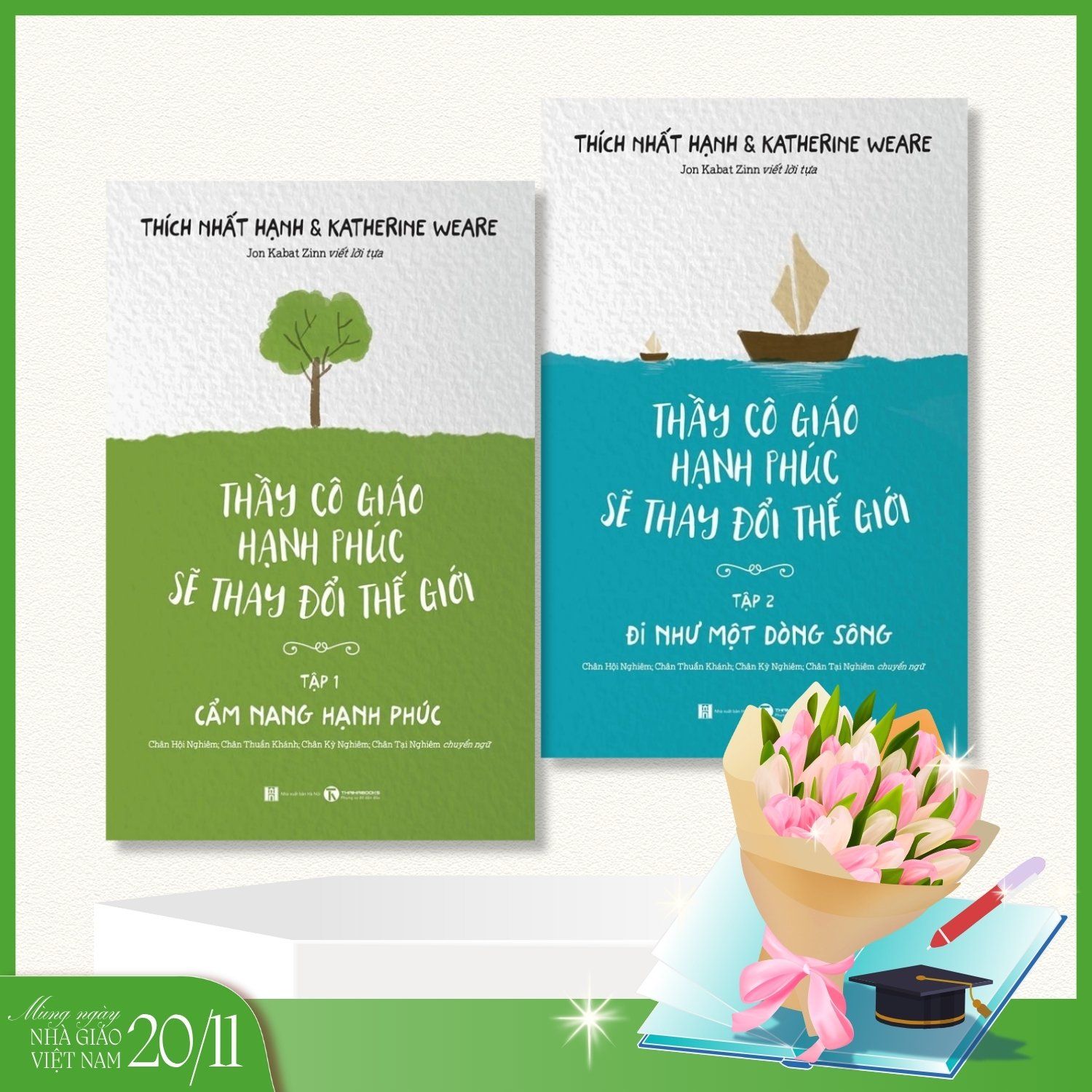  Combo Thầy cô giáo hạnh phúc sẽ thay đổi thế giới 