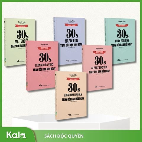  Combo sách: 30s thay đổi bạn mỗi ngày 