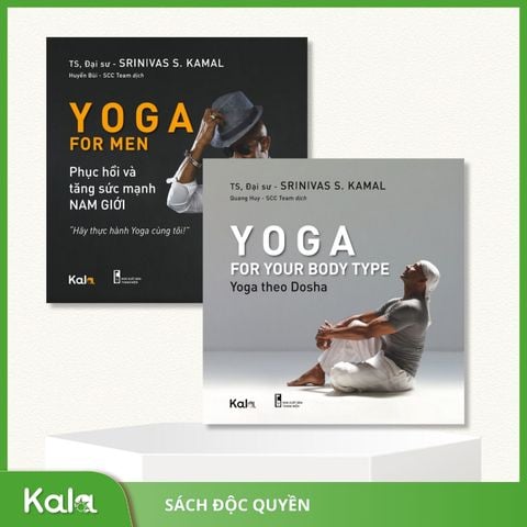  Combo 2 cuốn: Yoga theo Dosha - Yoga for men 