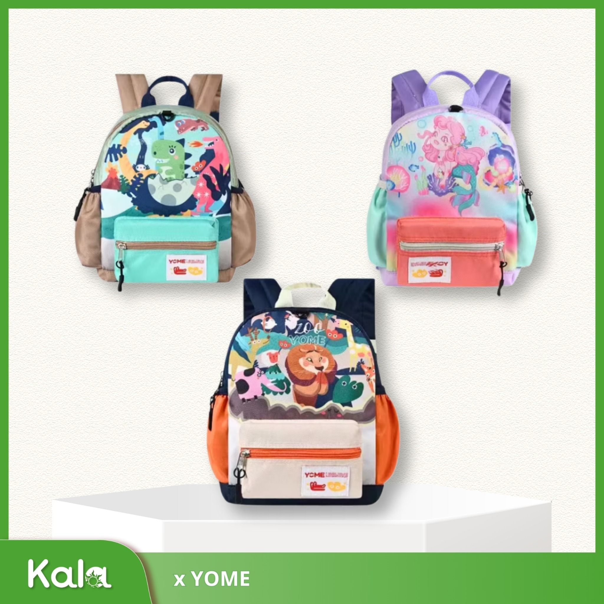  Balo mầm non cho trẻ hoạ tiết hoạt hình cao cấp 