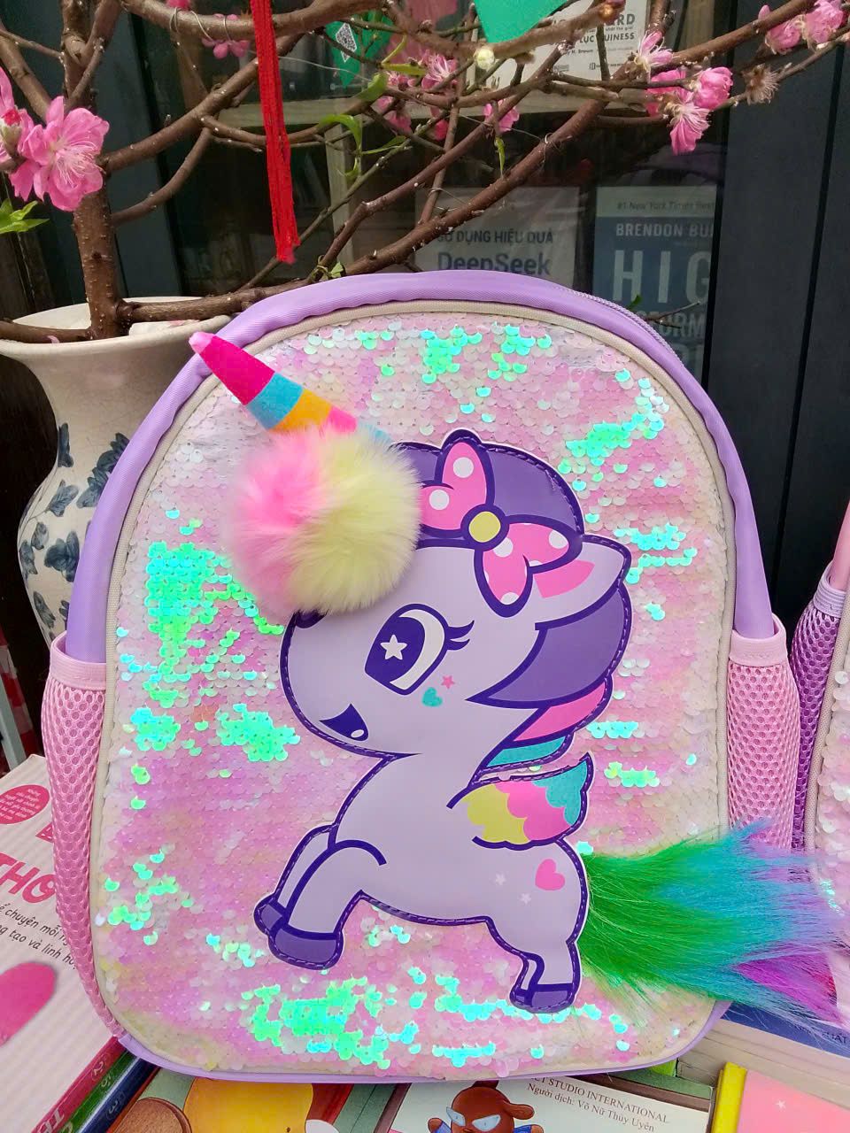  Balo Mầm Non YOME YC25 - 5041B ( Tím ) 