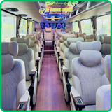  28-seat luxury bus in Ho Chi Minh City 