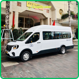  18-seat limousine bus rental in Saigon: comfort at scale 