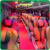  High-end 28-seat bus for business trips in Vietnam 