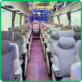  Xe limousine 28 chỗ đi Xuyên Việt 
