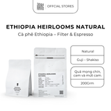  ETHIOPIA HEIRLOOMS NATURAL 200gram 