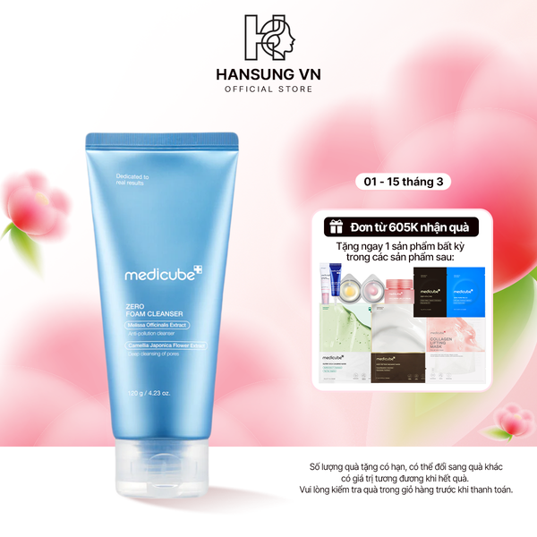  Sữa rửa mặt Zero Foam Cleanser 120g 