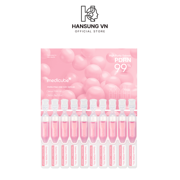 Tinh chất Sáng Da, Săn Chắc PDRN Pink One Day Serum 1.5 ml x 10 ea 