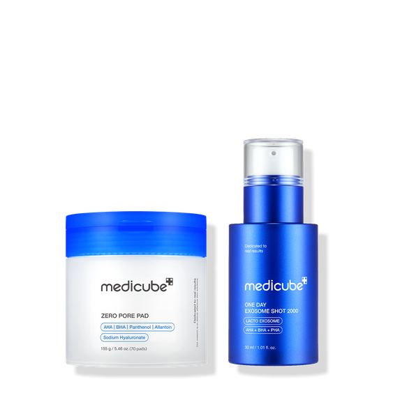  Set Say Bye lỗ chân lông [Tinh chất Exosome 2000+ Toner Zero Pore Pad] 