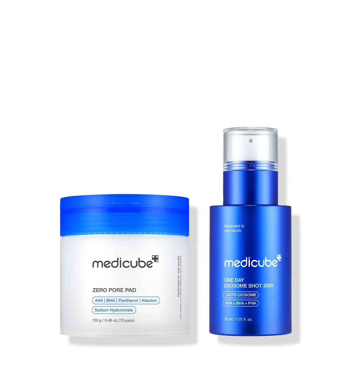  Set Say Bye lỗ chân lông [Tinh chất Exosome 2000+ Toner Zero Pore Pad] 