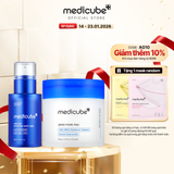  Set Say Bye lỗ chân lông [Tinh chất Exosome 2000+ Toner Zero Pore Pad] 