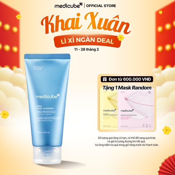  Sữa rửa mặt Zero Foam Cleanser 120g 