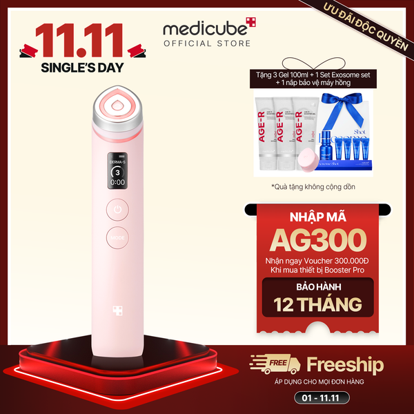  Thiết bị AGE-R Booster Pro 6 trong 1 Pink Edition (Màu hồng/Pink) 