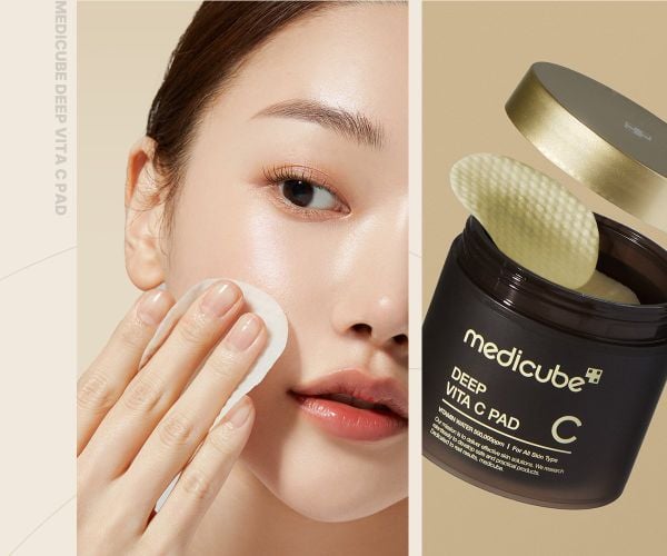  Set quà tặng 2 hộp Deep Vita C Pad 150g/70 miếng*2 