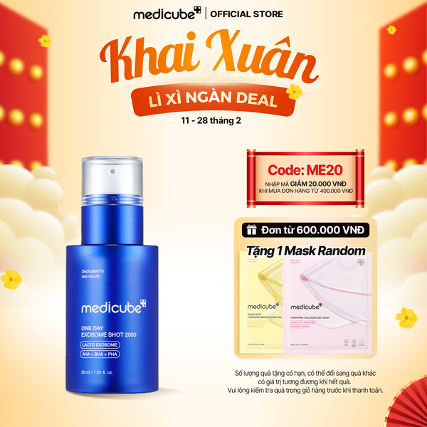  Tinh chất vi gai One Day Exosome Shot 2000 - 30ml 