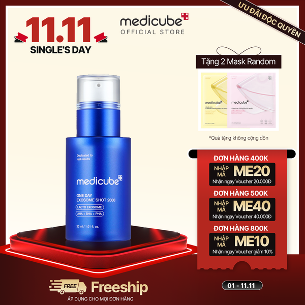  Tinh chất vi gai One Day Exosome Shot 2000 - 30ml 