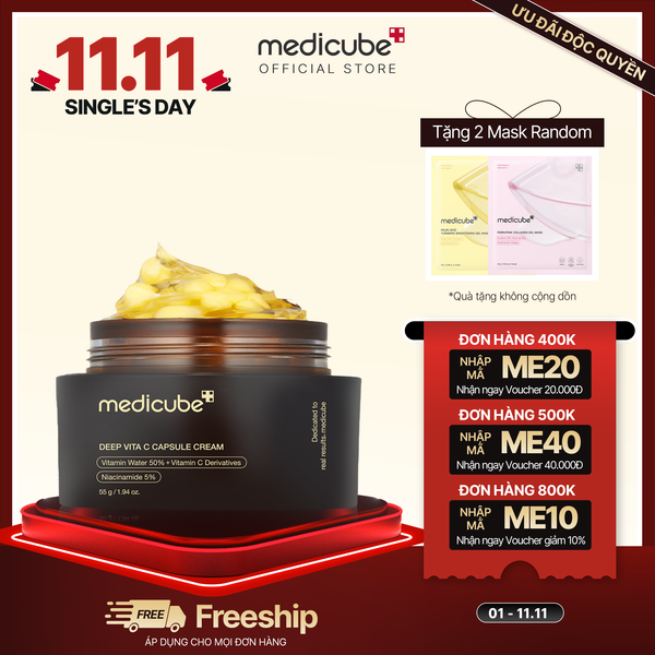  Kem dưỡng viên nang Deep Vita C Capsule Cream 55g 