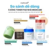  SET 5 TONER PAD (Exosome Cica Pad+ Zero Pore Pad + Zero Pad Mild + Succinic Pad + Vita C Pad) 