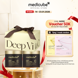  Set Quà Tặng medicube Sáng Da Deep Vita C Pad 150g/70 miếng x2 hộp 