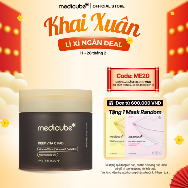  Toner Pad sáng da Deep Vita C Pad 150g/ 70 miếng 