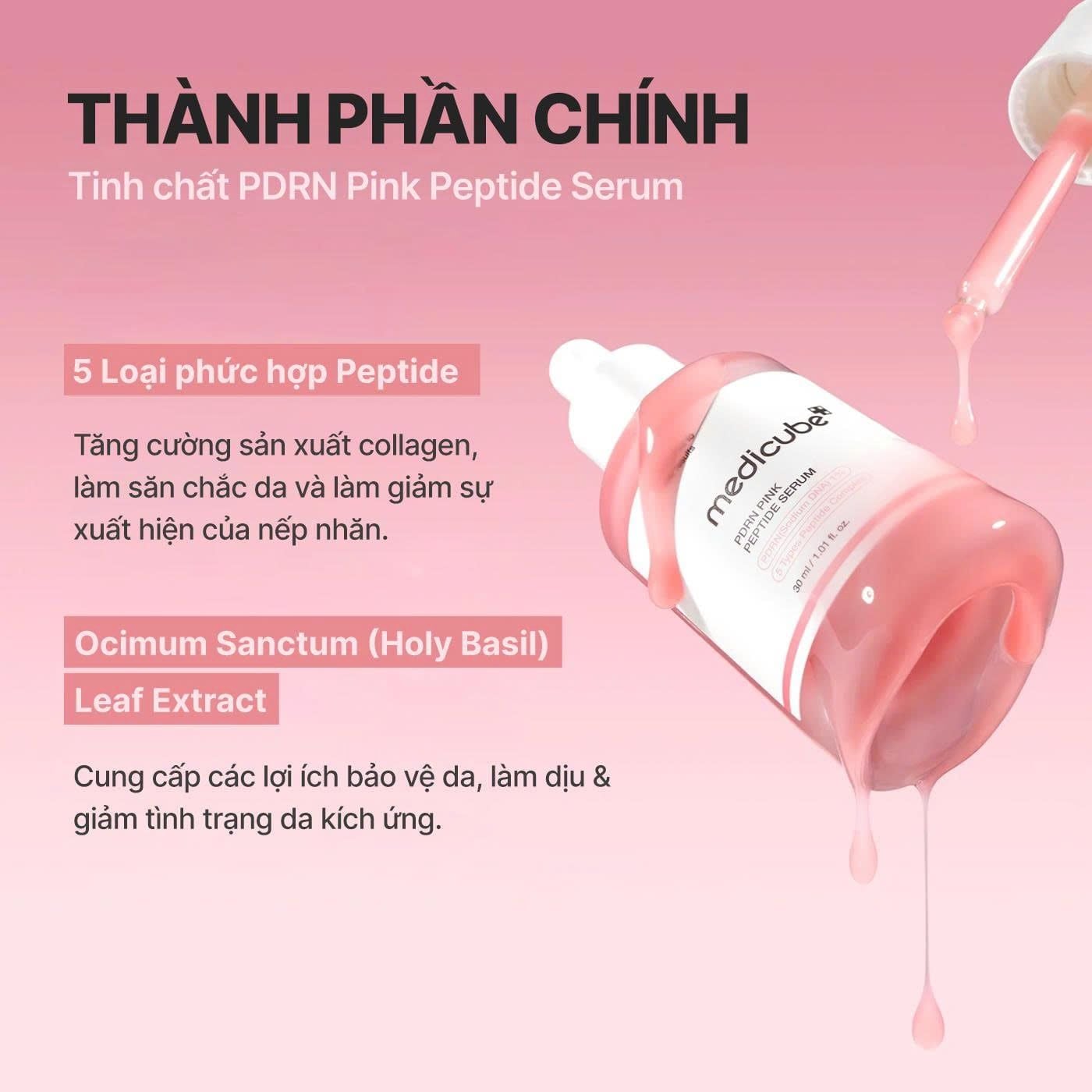  Tinh chất PDRN Pink Peptide Serum 30ml 