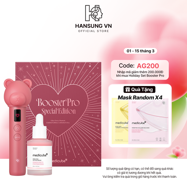  (HOLIDAY SET) Thiết bị medicube Booster Pro 6 trong 1 Special Edition 