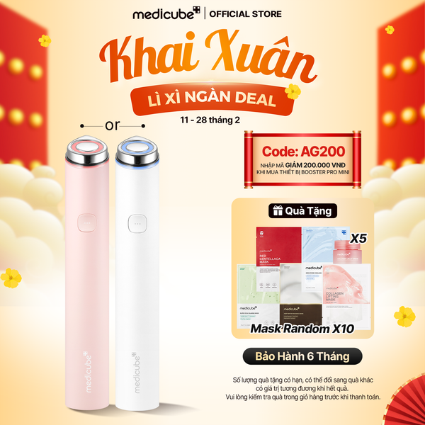  Thiết bị sáng da, đẩy tinh chất AGE-R Mini Booster Pro 