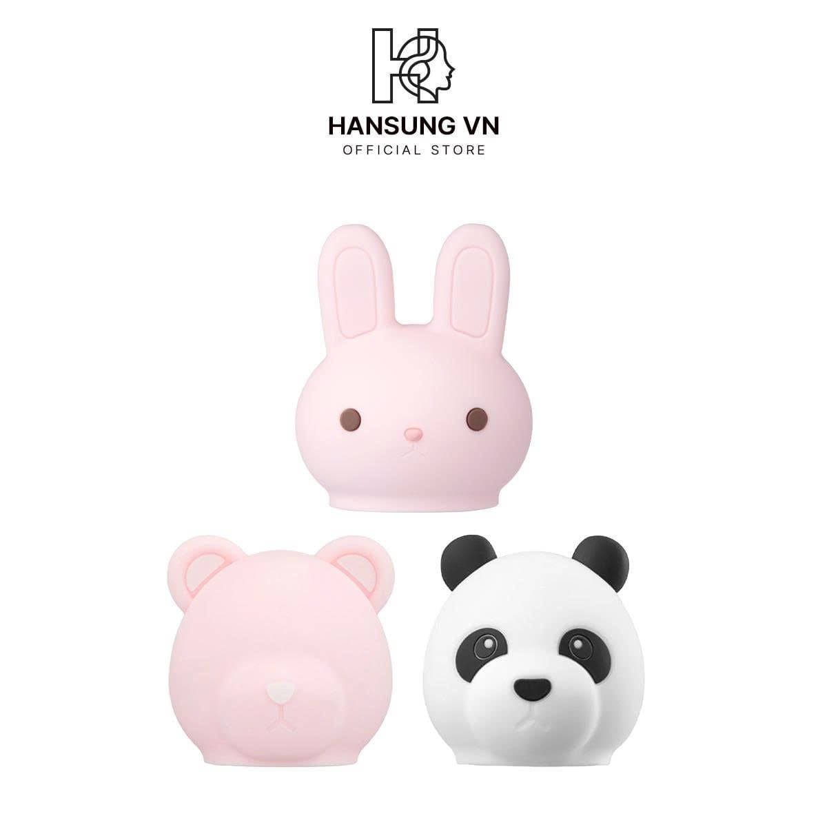  Nắp bảo vệ máy hình gấu medicube Booster Pro Pink Bear Head Case 60g 