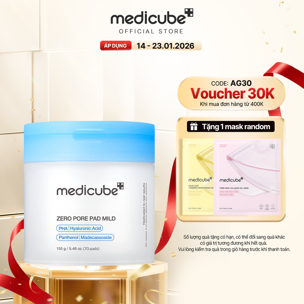  Toner Zero Pore Pad Mild (Nhạy cảm) 155g/70 miếng 