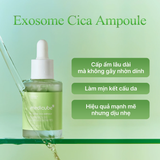  Tinh chất dịu da Exosome Cica Ampoule 30ml 