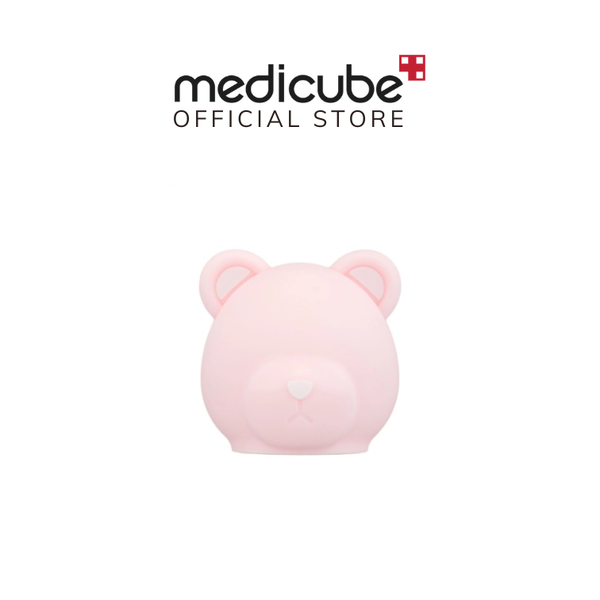  Nắp bảo vệ máy hình gấu medicube Booster Pro Pink Bear Head Case 60g 