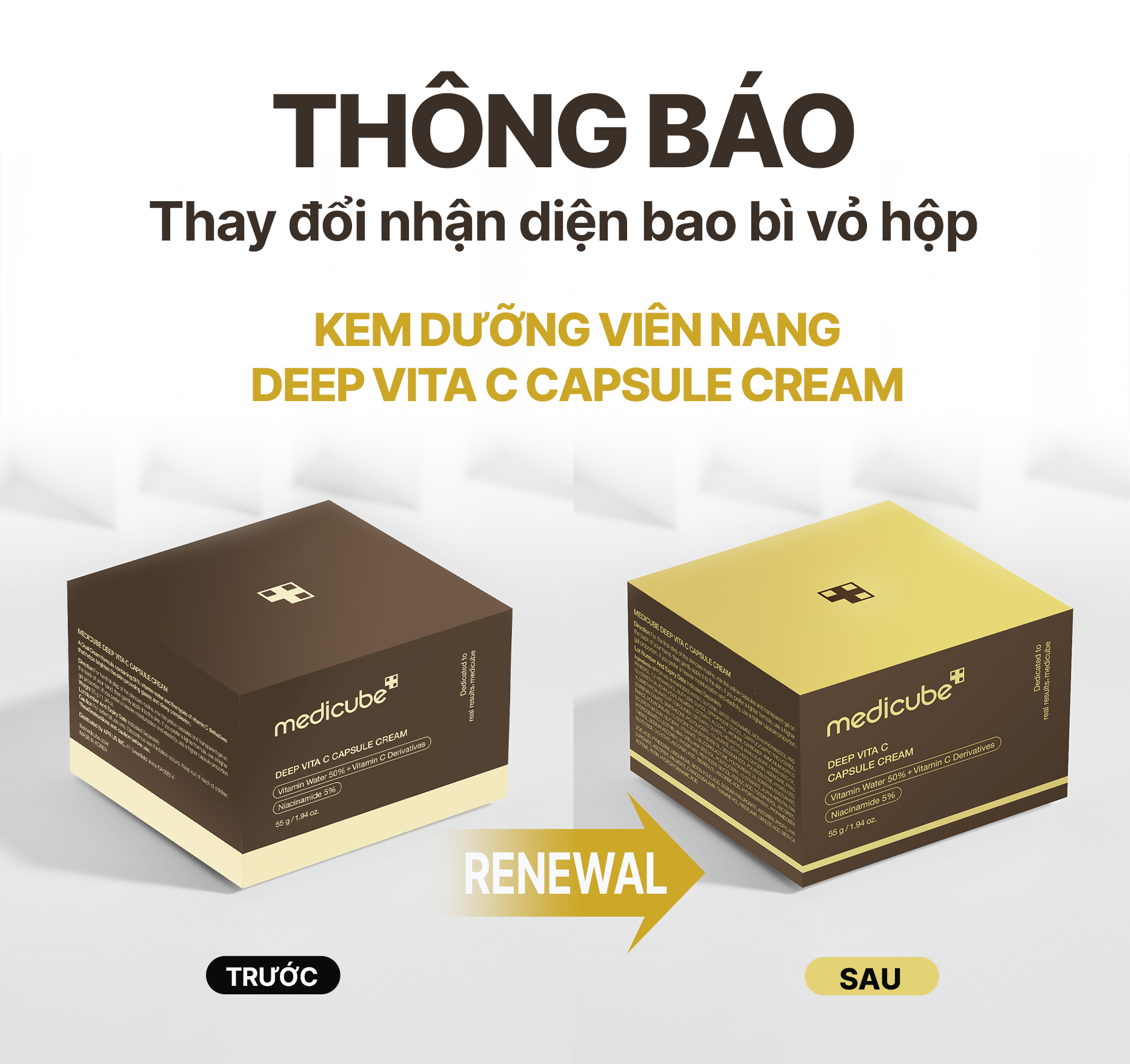  Kem dưỡng viên nang Deep Vita C Capsule Cream 55g 