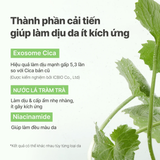  Toner Pad Exosome Cica Calming 100 miếng / 150ml 
