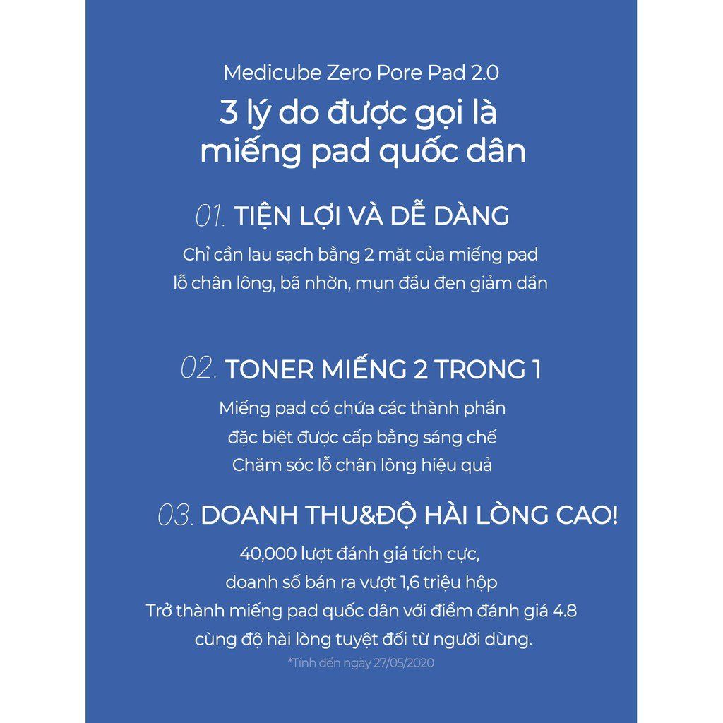  Set Detox Zero lỗ chân lông (Sữa rửa mặt Zero Pore+ Toner Pore Pad) 