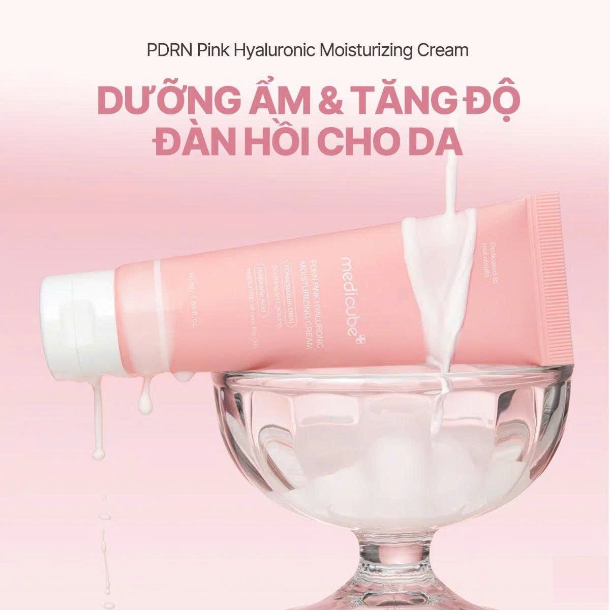  Kem dưỡng ẩm PDRN Pink Hyaluronic Moisturizing Cream 50ml 