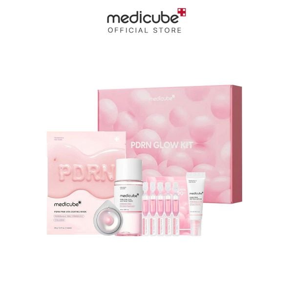  Set Quà Tặng medicube Da Căng Bóng PDRN Glow Kit 