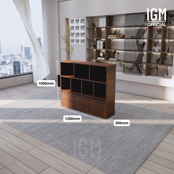 Kệ để đồ 3 tầng có ngăn kéo IGM, thiết kế hiện đại, tối ưu không gian.