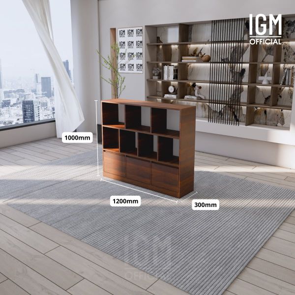 Kệ để đồ 3 tầng có ngăn kéo IGM, thiết kế hiện đại, tối ưu không gian.