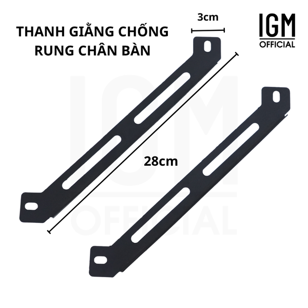 Thanh giằng chống rung IGM TGB giúp cố định chân bàn chắc chắn và hạn chế rung lắc hiệu quả.