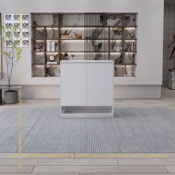 Kệ giày IGM đa tầng giúp tối ưu không gian sắp xếp giày dép.