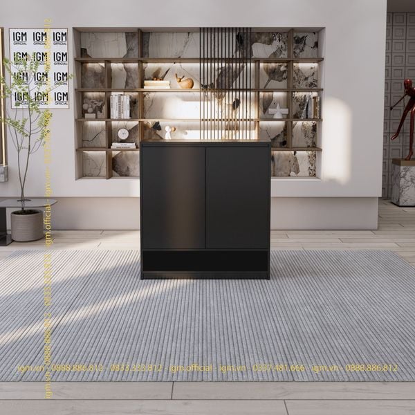 Kệ giày IGM đa tầng giúp tối ưu không gian sắp xếp giày dép.