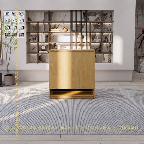 Kệ giày IGM đa tầng giúp tối ưu không gian sắp xếp giày dép.